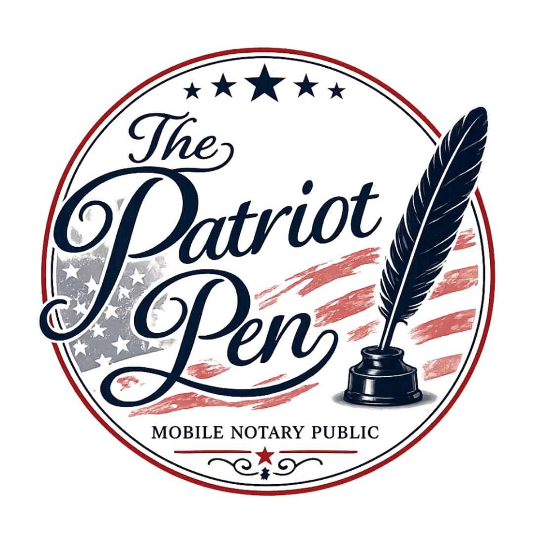 The Patriot Pen logo